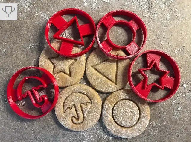 squid Game Cookie Cutter – Kies je Vorm